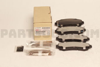 Isuzu 8979474660 Pad Kit; Caliper,Disc Brk,Frt