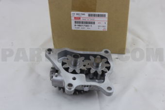 Isuzu 8980175851 PUMP ASM; OIL