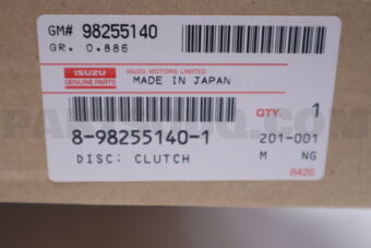 Isuzu 8982551401 DISC; CLUTCH