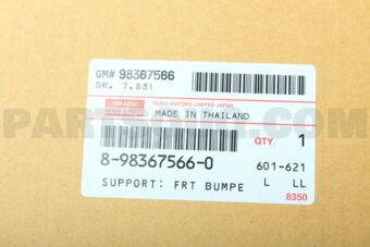 Isuzu 8983675660 SUPPORT; FRT BU