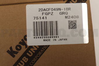 KOYO 2DACF049N1BR BEARING ASSY RR AXL
