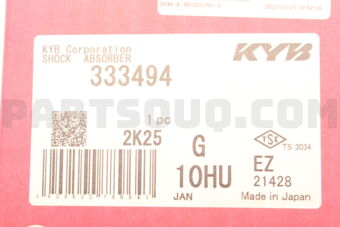 Kayaba 333494 SHOCK ABSORBER