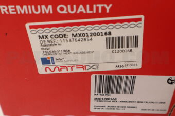 MATRIX PRO MX01200168 THERMOSTAT HEAT MANAGMENT BMW F30,G30,G11/B58