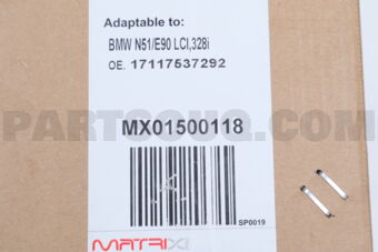 MATRIX PRO MX01500118 RADIATOR BMW N51/E90 LCI,328I