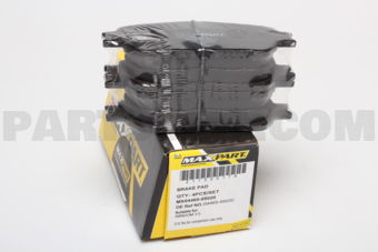 MAXPART 0446565020 BRK.PAD N.ASBS