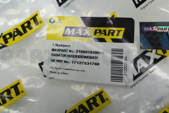 MAXPART 17127531768 RADIATOR HOSE/E82/E88/E90/E91