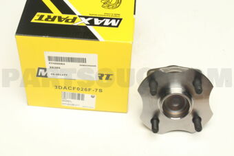 MAXPART 3DACF026F7S REAR WHL BRG RH
