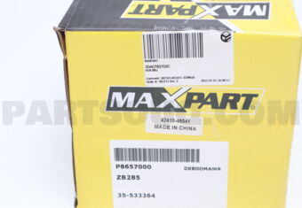 MAXPART 3DACF037D2C HUB BRG