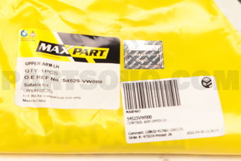 MAXPART 54525VW000 CONTROL ARM UPPER LH
