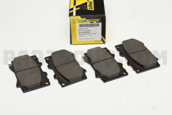 MAXPART MX0446560230GDB3197 BRAKE PAD N.ABS