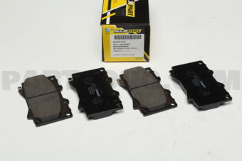 MAXPART MX0446560230GDB3197 BRAKE PAD N.ABS