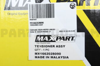 MAXPART MX1662028090 TENSIONER ASSY