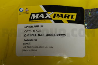 MAXPART MX4806729225 UPEER ARM LH