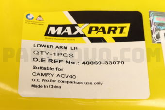 MAXPART MX4806933070 LOWER ARM LH