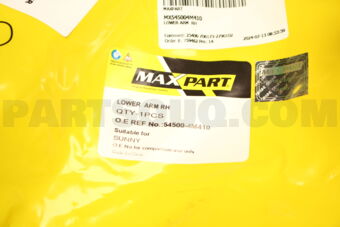 MAXPART MX545004M410 LOWER ARM RH