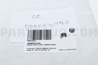 MERCEDES A0000531126 VALVE COLLET,ENG TIMMING-W205