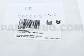 MERCEDES A0000531126 VALVE COLLET,ENG TIMMING-W205