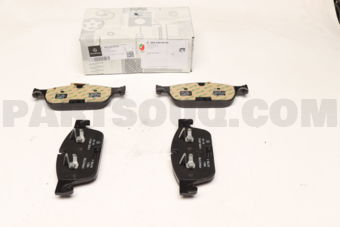 MERCEDES A0004200405 BRAKE PAD FRT-M(W166)