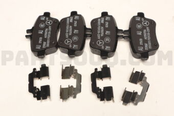 MERCEDES A0004200705 BRAKE PAD RER-GLA(X156)