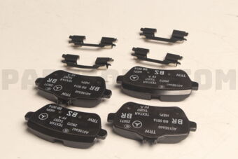 MERCEDES A000420310564 BRAKE PAD RER-S( W222) *REFURBISH
