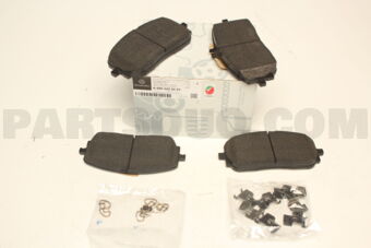 MERCEDES A0004205403 BRAKE PAD FRT-A(W177)