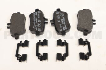 MERCEDES A0004207604 BRAKE PAD RER-CLA(X117)A(W176)