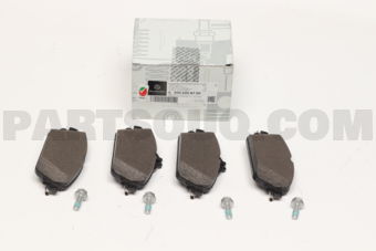 MERCEDES A0004208700 BRAKE PAD FRT-E(W213)
