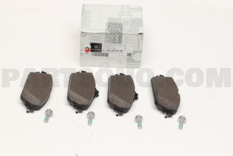 MERCEDES A0004208700 BRAKE PAD FRT-E(W213)