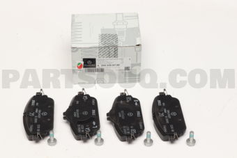MERCEDES A0004208700 BRAKE PAD FRT-E(W213)