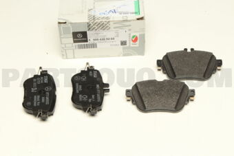 MERCEDES A0004209203 BRAKE PAD RER-E(W213)