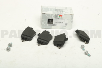 MERCEDES A0004209700 BRAKE PAD RER-E(W213)