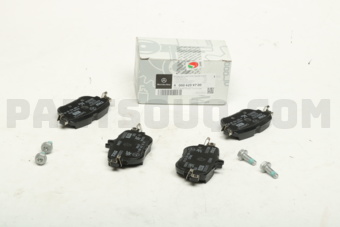 MERCEDES A0004209700 BRAKE PAD RER-E(W213)
