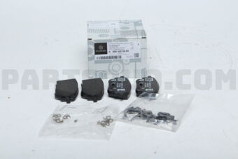 MERCEDES A0004209905 BRAKE PAD RER-A(W177)