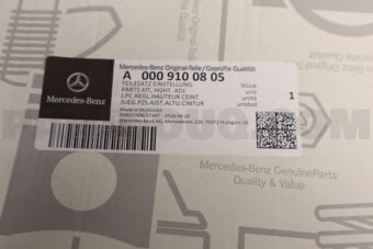 MERCEDES A0009100805 PARTS KIT, HGHT. ADJ