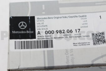 MERCEDES A0009820617 SOLENOID VALVE