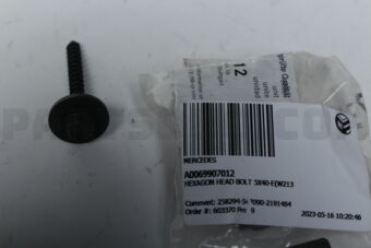 MERCEDES A0069907012 HEXAGON HEAD BOLT 5X40-E(W213)
