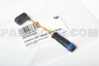 MERCEDES A1645401017 SENDER UNIT BRAKE WEAR REAR