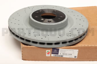 MERCEDES A1664211500 BRAKE DISC,VENTED FRT-M(W166)