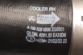 MERCEDES A1665280000 CHARGE AIR HOSE