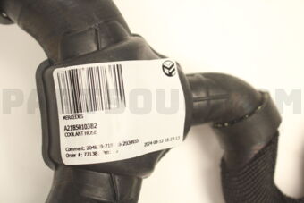 MERCEDES A2185010382 COOLANT HOSE
