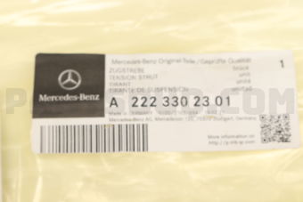 MERCEDES A2223302301 STRUT ROD FRT/LFT-S(W222)