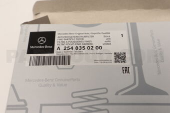 MERCEDES A2548350200 FINE PARTICLE FILTER