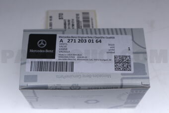 MERCEDES A2712030164 VALVE,WATER PUMP-C(W204)