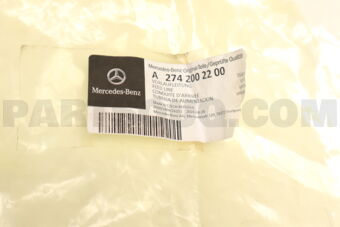 MERCEDES A2742002200 FEED LINE,COOLING SYS-E(W213)