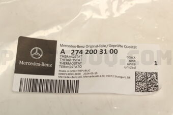 MERCEDES A2742003100 THERMOSTAT,COOLANT-C(W205)W212