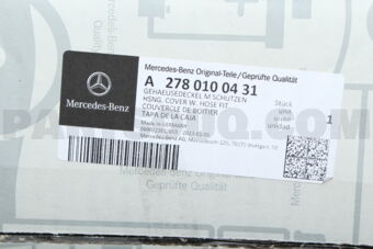 MERCEDES A2780100431 HOUSING COVER W-COUPLING-W166