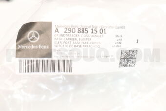 MERCEDES A2908851501 BASIC CARRIER, BUMPER