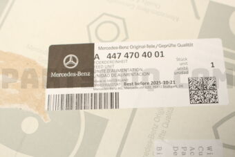 MERCEDES A4474704001 FEED UNIT