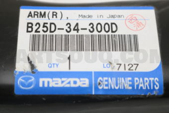 Mazda B25D34300D ARM(R),LOWER