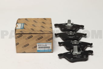Mazda B3YF3323Z PAD SET,FRT CALIPER